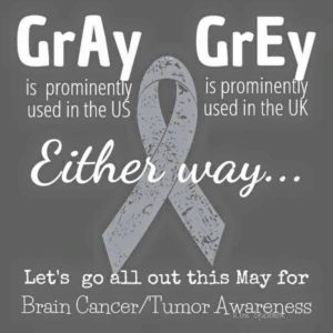 People Invited To Go Grey To Raise Awareness Of Brain Tumours