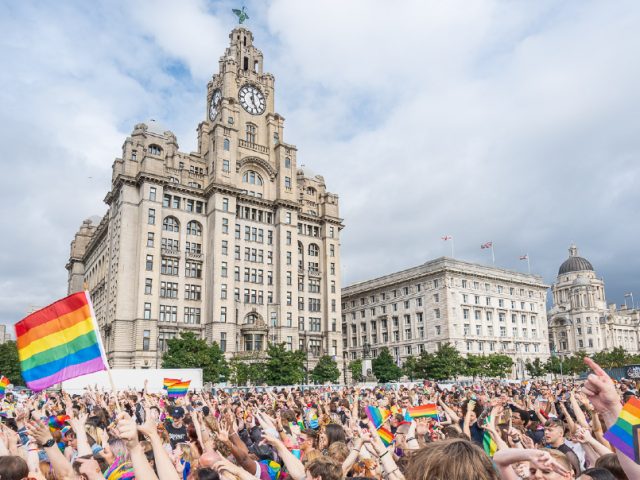 Thousands Turn Out To Mark Pride In Merseyside